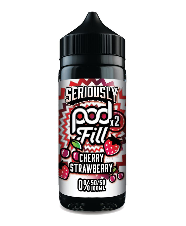 Seriously Pod Fill X2 50/50 VG/PG 100ml Shortfill E-liquid Zero Nic 0mg - Various Flavours