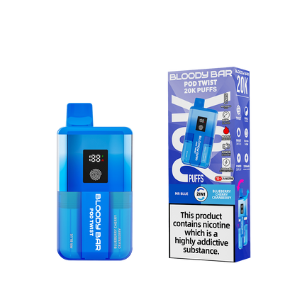 Bloody Mary TBO Bloody Bar POD TWIST 20K Pre-Filled Pod Kit - 20mg