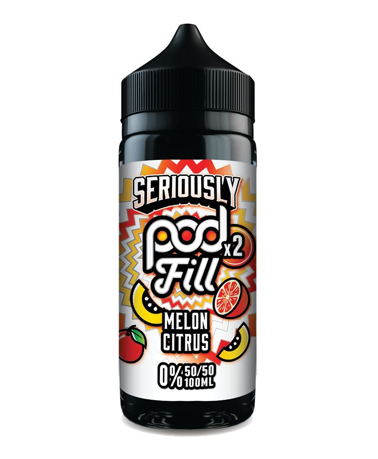 Seriously Pod Fill X2 50/50 VG/PG 100ml Shortfill E-liquid Zero Nic 0mg - Various Flavours
