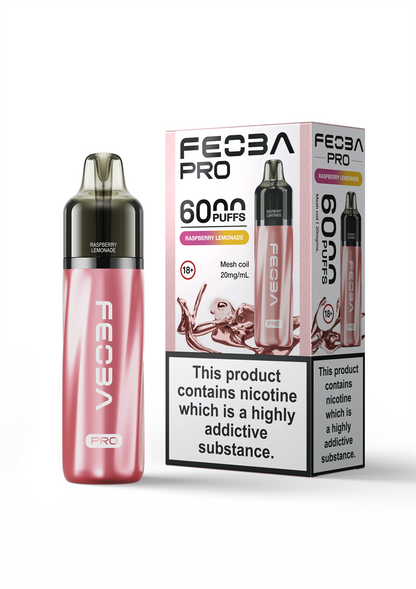 Feoba Pro 6000 BIG PUFF Pre-filled Vape Pod Kit - 20mg