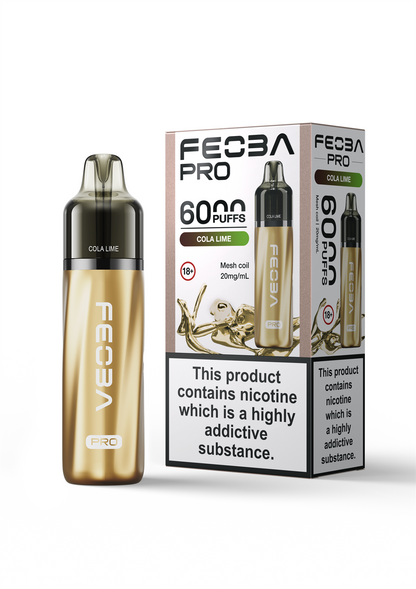 Feoba Pro 6000 BIG PUFF Pre-filled Vape Pod Kit - 20mg