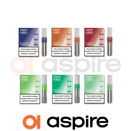 Aspire Nexi One Replacement E-Liquid 20mg Flavour Pods - Pack of 3