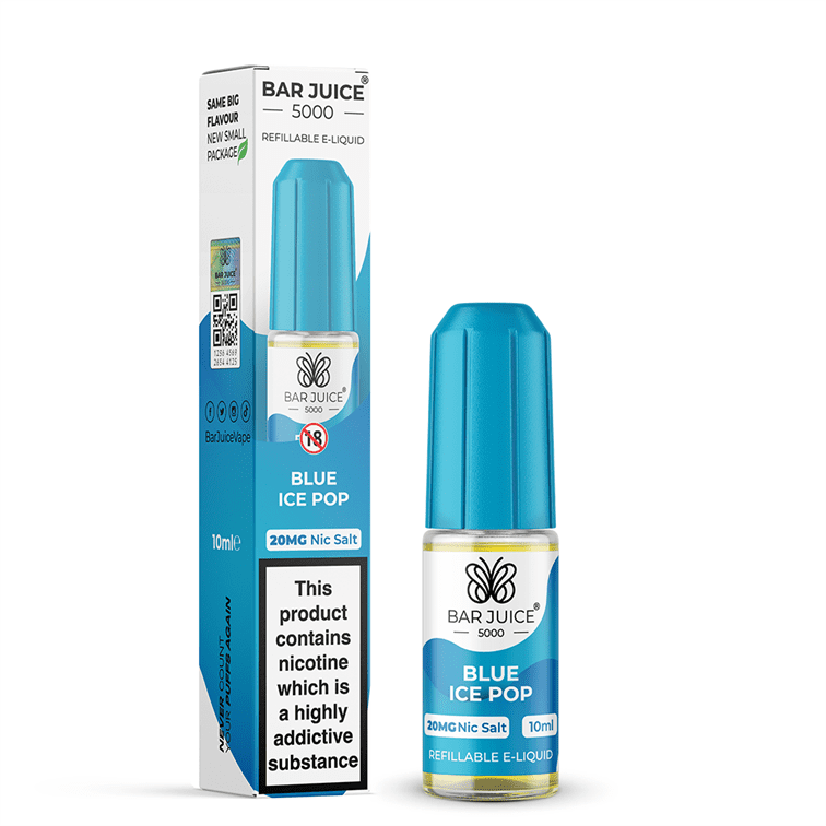 Bar Juice 5000 Nic Salt 10ml Nicotine Salt E-Liquid - BLUE ICE POP