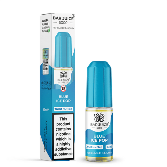 Bar Juice 5000 Nic Salt 10ml Nicotine Salt E-Liquid - BLUE ICE POP