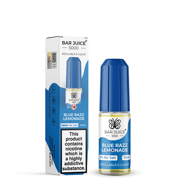 Bar Juice 5000 Nic Salt 10ml Nicotine Salt E-Liquid - BLUE RAZZ LEMONADE