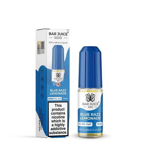 Bar Juice 5000 Nic Salt 10ml Nicotine Salt E-Liquid - BLUE RAZZ LEMONADE