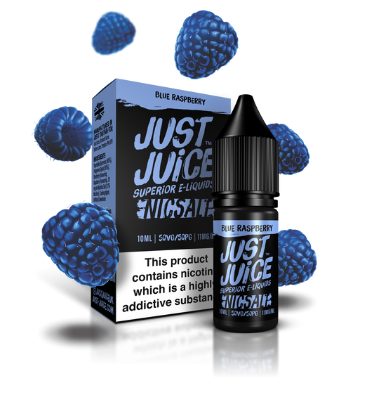 Just Juice Nic Salts 10ml 11mg / 20mg - BLUE RASPBERRY