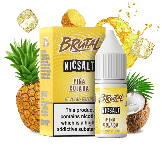 Just Juice Brutal Nic Salts 10ml 10mg / 20mg - PINA COLADA