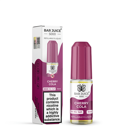 Bar Juice 5000 Nic Salt 10ml Nicotine Salt E-Liquid - CHERRY COLA