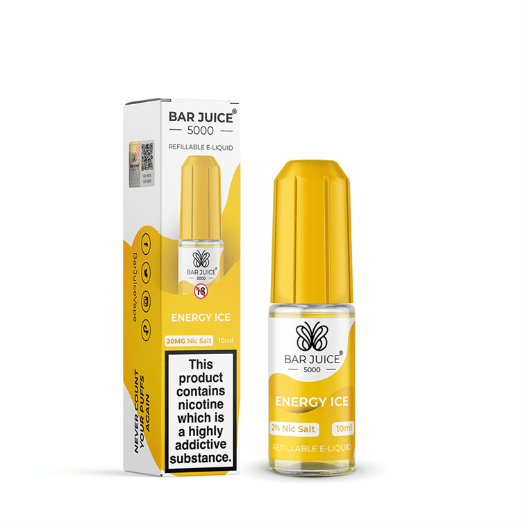 Bar Juice 5000 Nic Salt 10ml Nicotine Salt E-Liquid - ENERGY ICE
