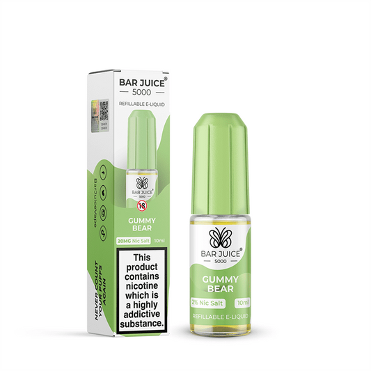 Bar Juice 5000 Nic Salt 10ml Nicotine Salt E-Liquid - GUMMY BEAR