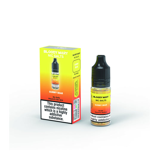 Bloody Mary BM5000 10ml Nic Salt E-liquid 10mg/20mg - GUMMY BEAR
