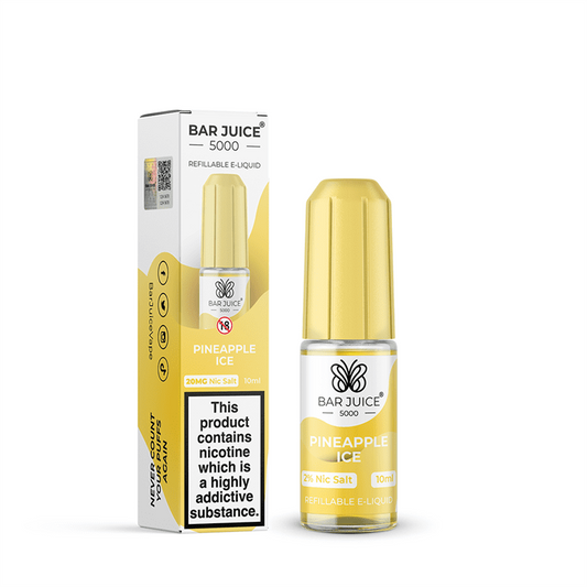 Bar Juice 5000 Nic Salt 10ml Nicotine Salt E-Liquid - PINEAPPLE ICE