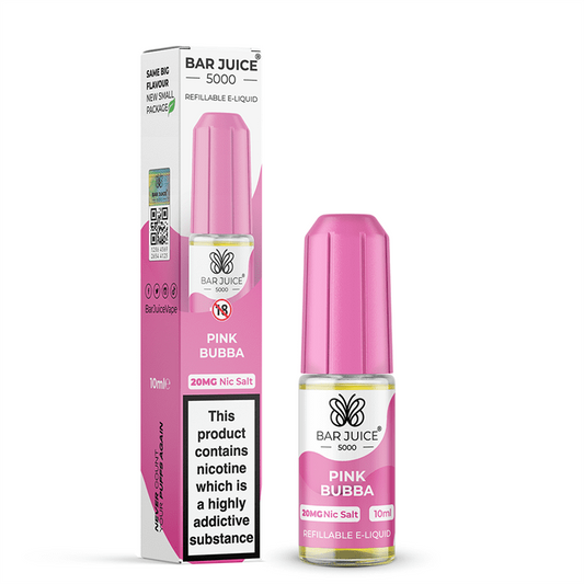 Bar Juice 5000 Nic Salt 10ml Nicotine Salt E-Liquid - PINK BUBBA