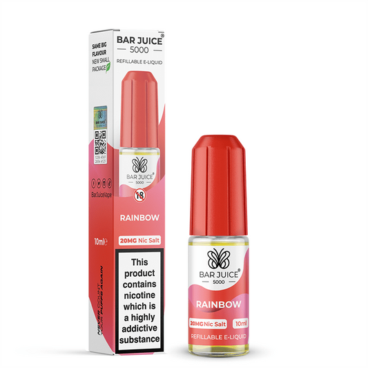 Bar Juice 5000 Nic Salt 10ml Nicotine Salt E-Liquid - RAINBOW