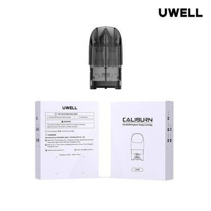 UWELL Caliburn Explorer Replacement Pods EMPTY Cartridges - Pack of 2