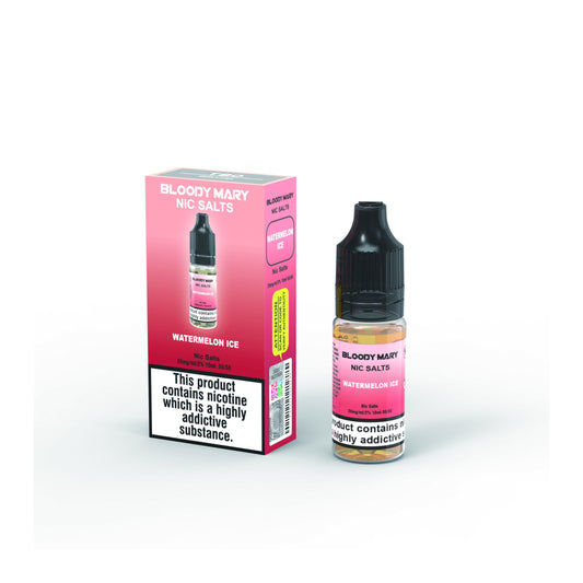 Bloody Mary BM5000 10ml Nic Salt E-liquid 10mg/20mg - WATERMELON ICE